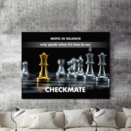 Tablou Motivational - Checkmate