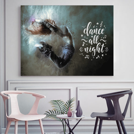 Tablou Motivational - Dance All Night