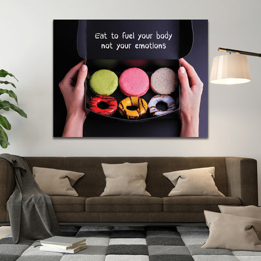 Tablou Motivational - Eat to fuel your body