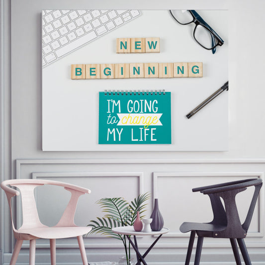 Tablou Motivational - Going To Change My Life