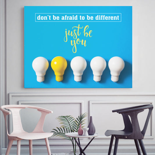 Tablou Motivational - Just Be You