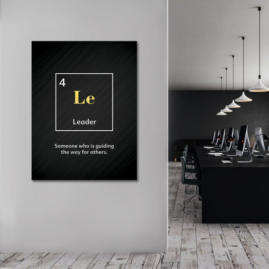 Tablou Motivational - Leader (element)