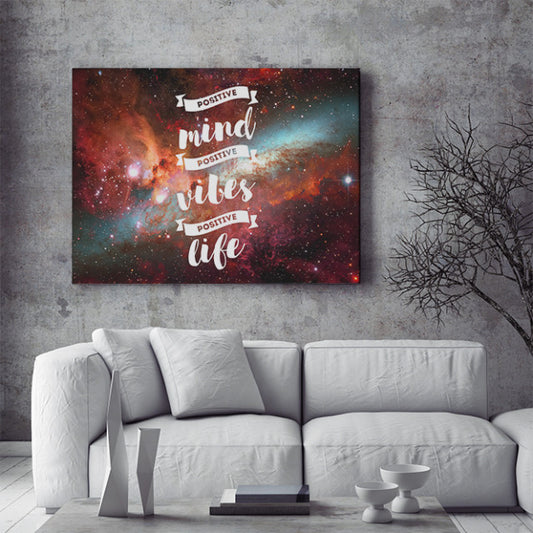 Tablou Motivational - Positive Vibes