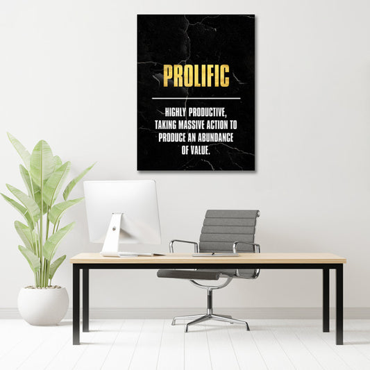 Tablou Motivational - Prolific