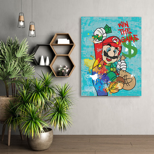 Tablou Motivational - Rich Mario