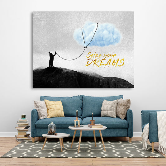 Tablou Motivational - Seize your dreams