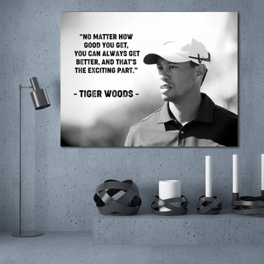 Tablou Motivational - Tiger Woods