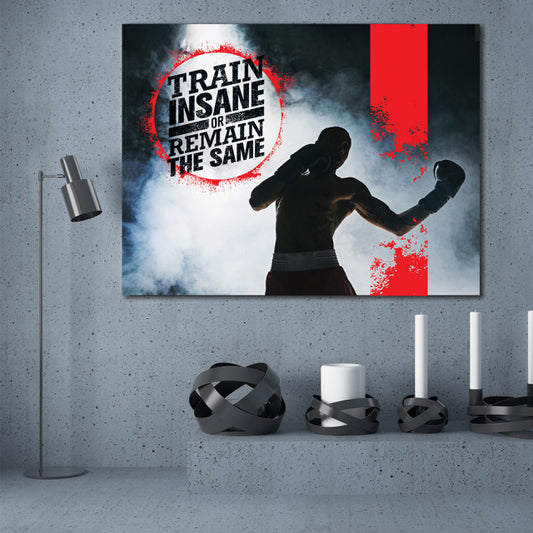 Tablou Motivational - Train insane