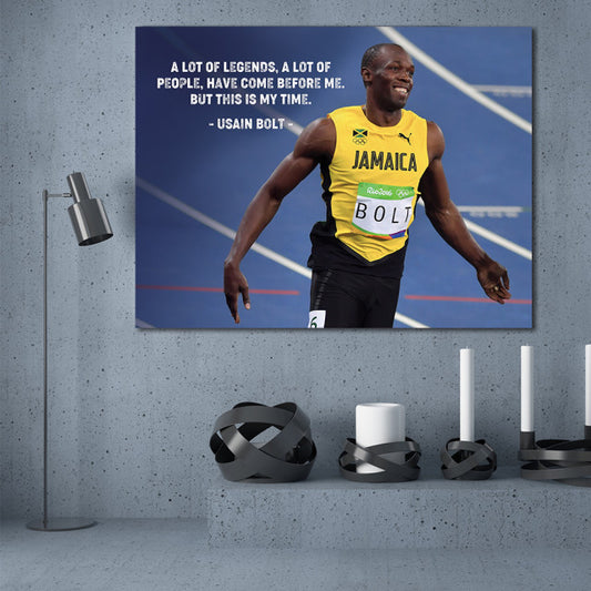 Tablou Motivational - Usain Bolt