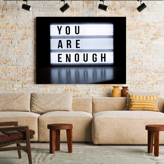 Tablou Motivational - You Are Enough