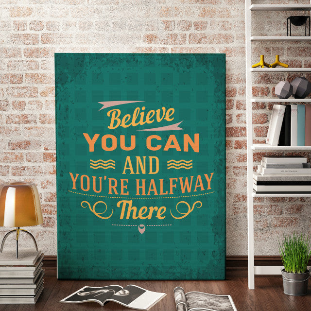 Tablou Motivational - You Are Halfway There