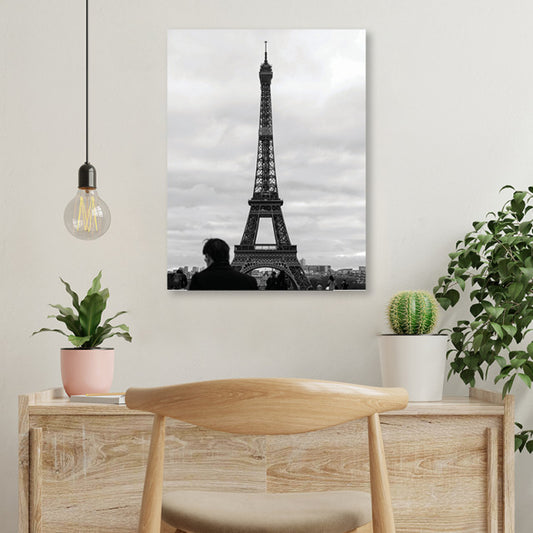 Tablou Office - Black And White Eiffel