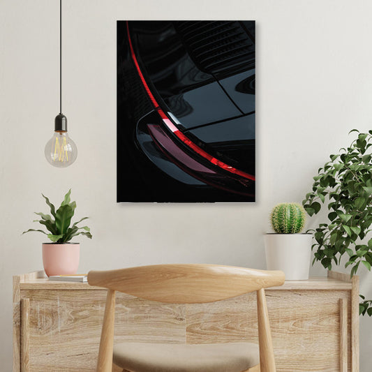 Tablou Office - Black Modern Car