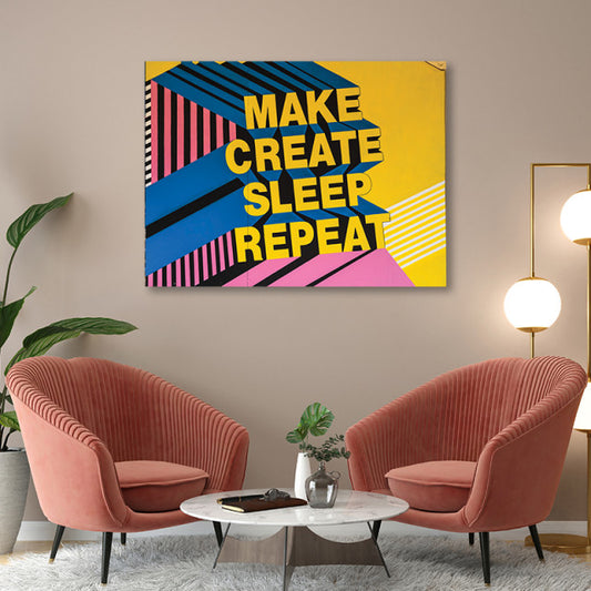 Tablou Office - Make Create Repeat