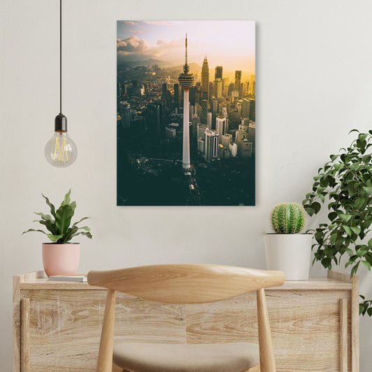 Tablou Office - Urban Sunset